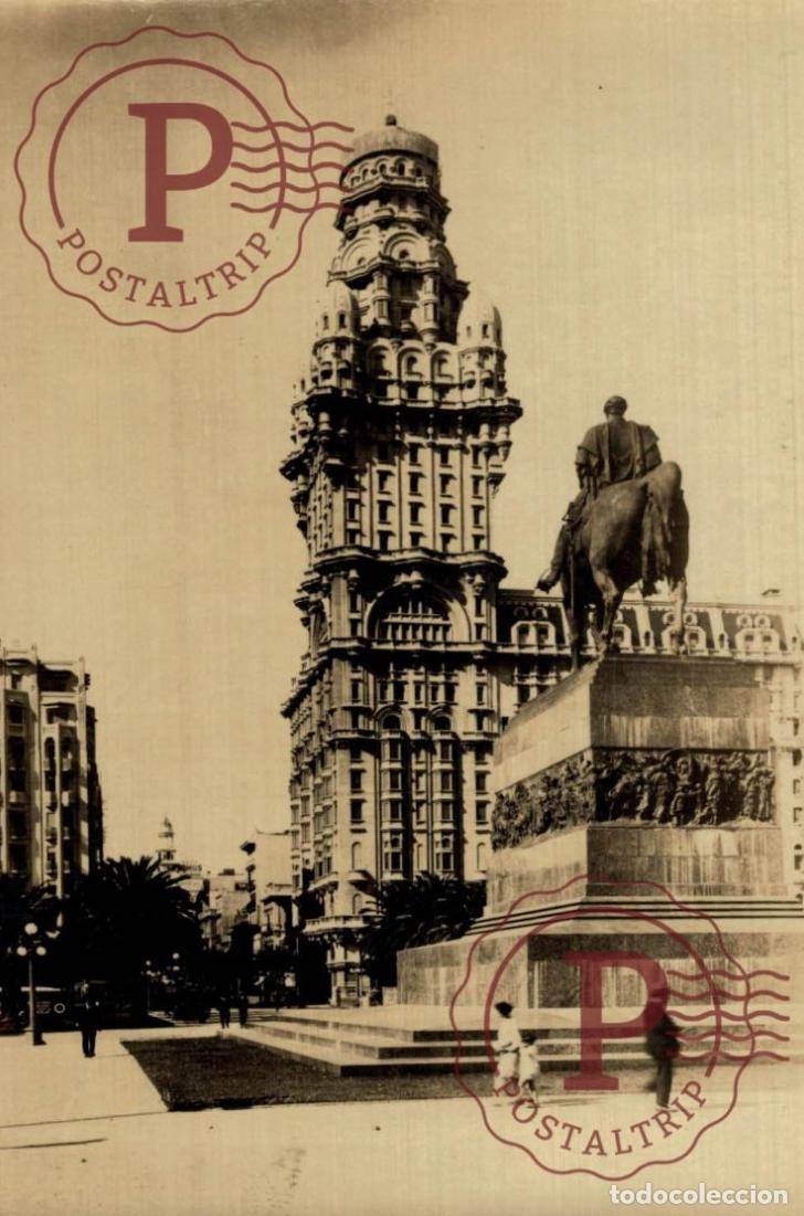Postales: URUGUAY. Montevideo - PLAZA DE INDEPENDENCIA. RPPC FOTOGRAFICA