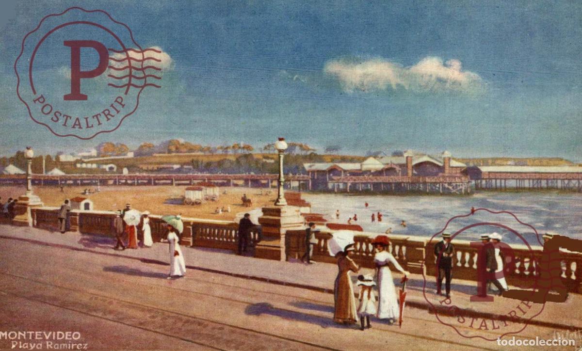 Cartes Postales: URUGUAY. MONTEVIDEO. PLAYA RAMIREZ