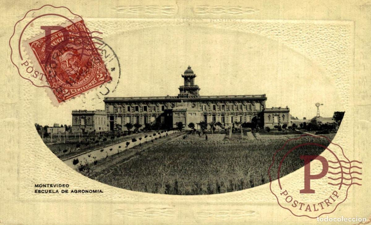 Postkarten: URUGUAY. MONTEVIDEO. ESCUELA DE AGRONOMIA