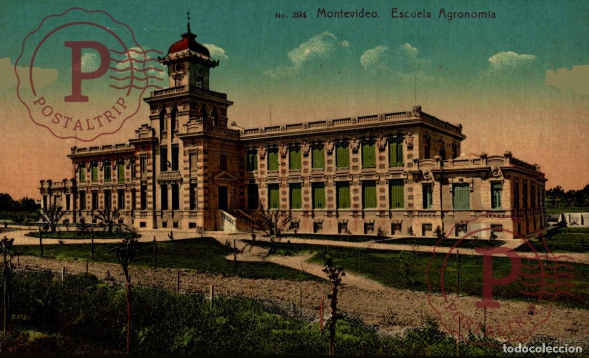 Postkarten: URUGUAY. MONTEVIDEO. ESCUELA AGRONOMA
