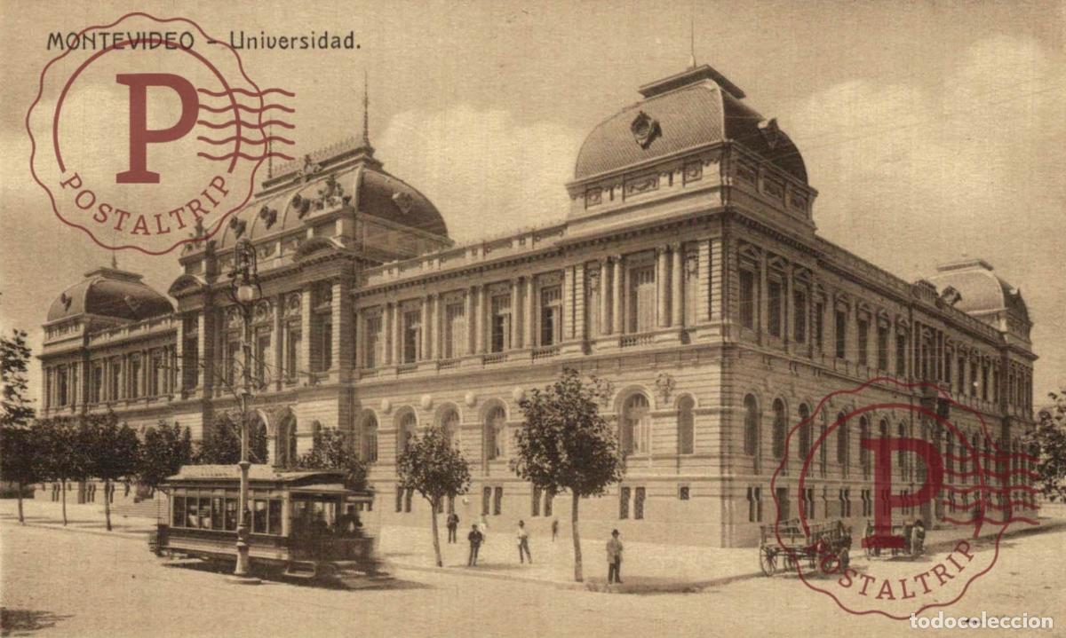 Postkarten: URUGUAY. MONTEVIDEO. UNIVERSIDAD.