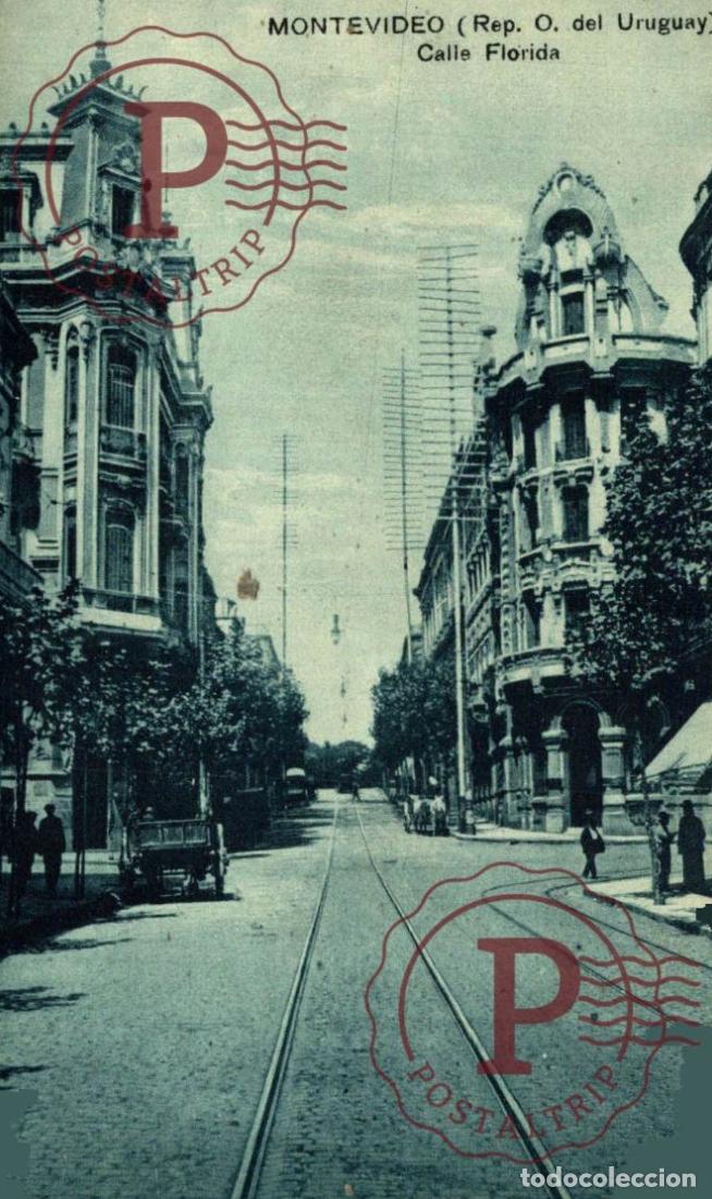 Postkarten: URUGUAY. MONTEVIDEO. CALLE FLORIDA