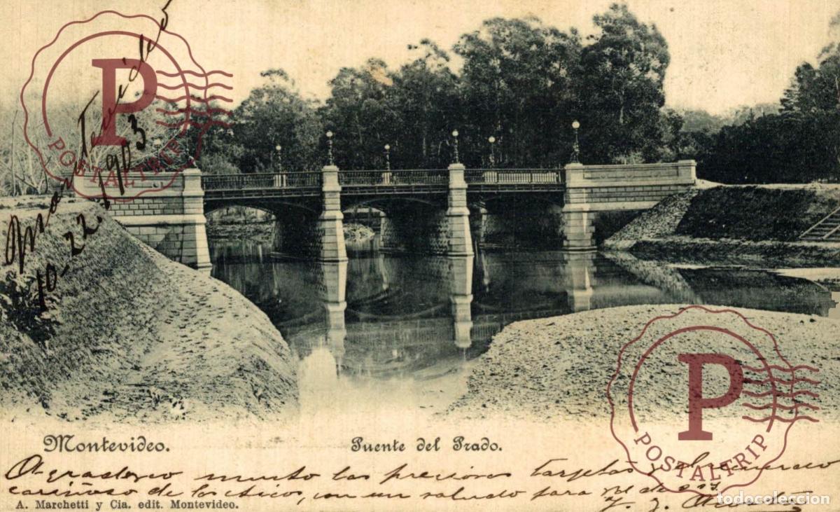 Postkarten: URUGUAY. MONTEVIDEO. PUENTE DEL PRADO
