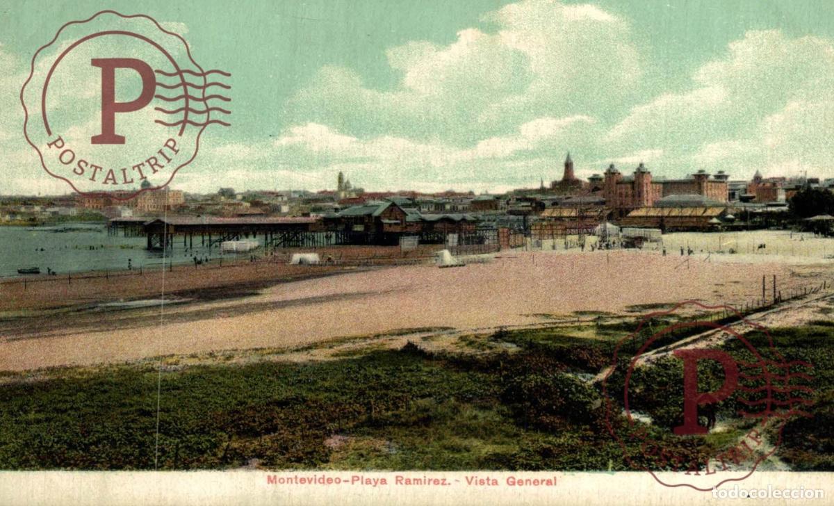 Postkarten: URUGUAY. MONTEVIDEO. PLAYA RAMIREZ