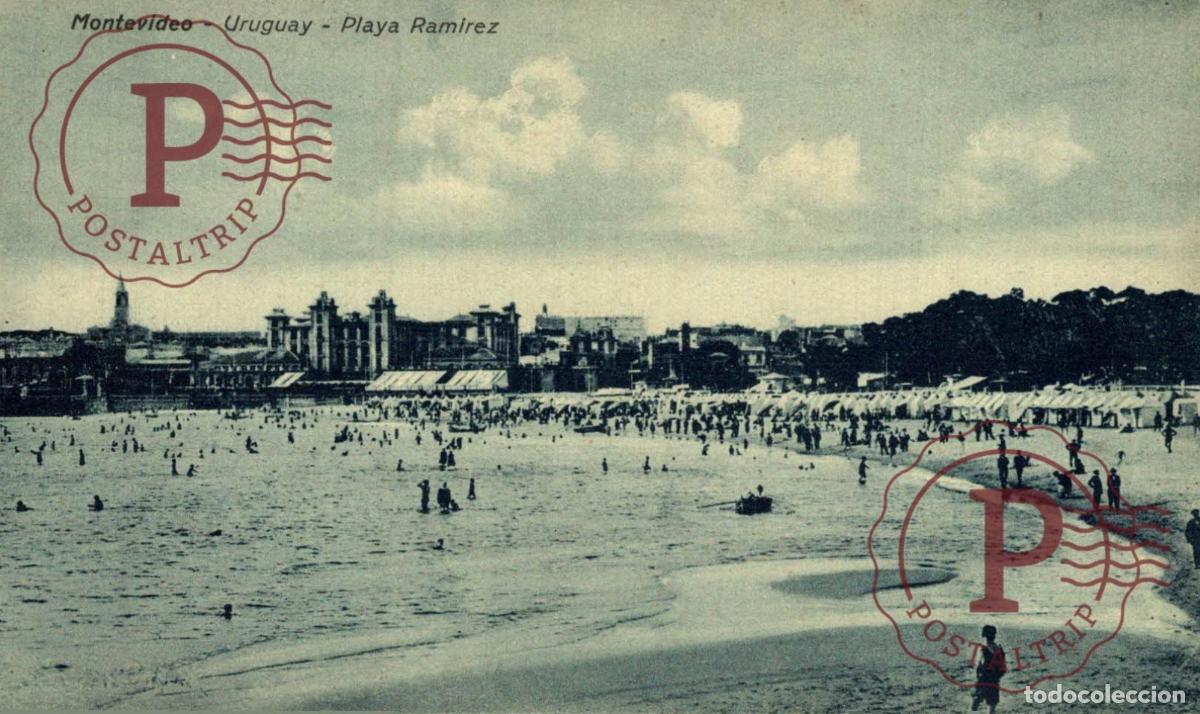 Postkarten: URUGUAY. MONTEVIDEO. PLAYA RAMIREZ