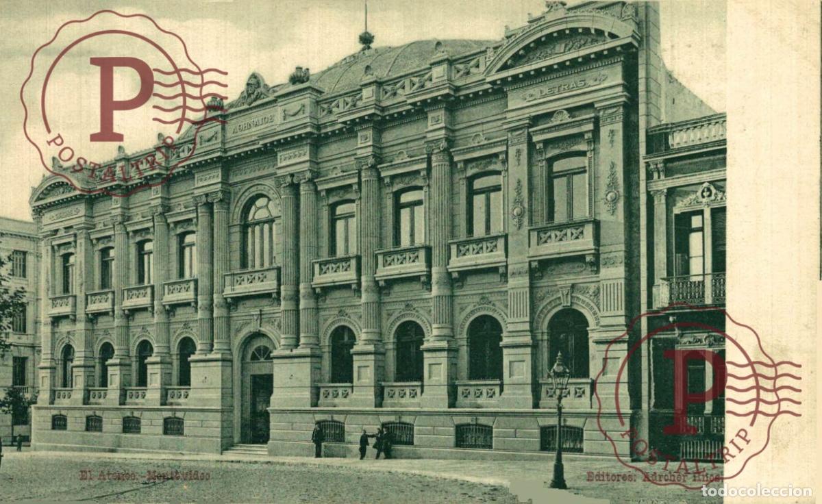 Postales: URUGUAY. MONTEVIDEO. EL ATENEO
