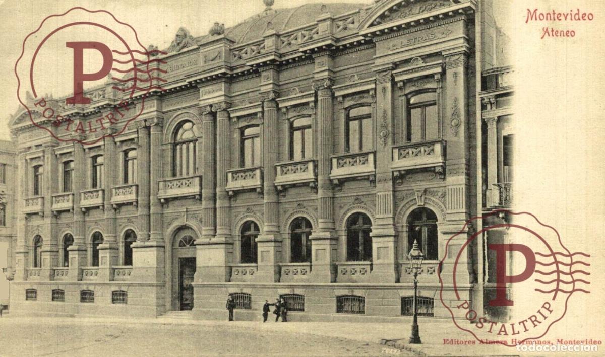 Postales: URUGUAY. MONTEVIDEO. EL ATENEO
