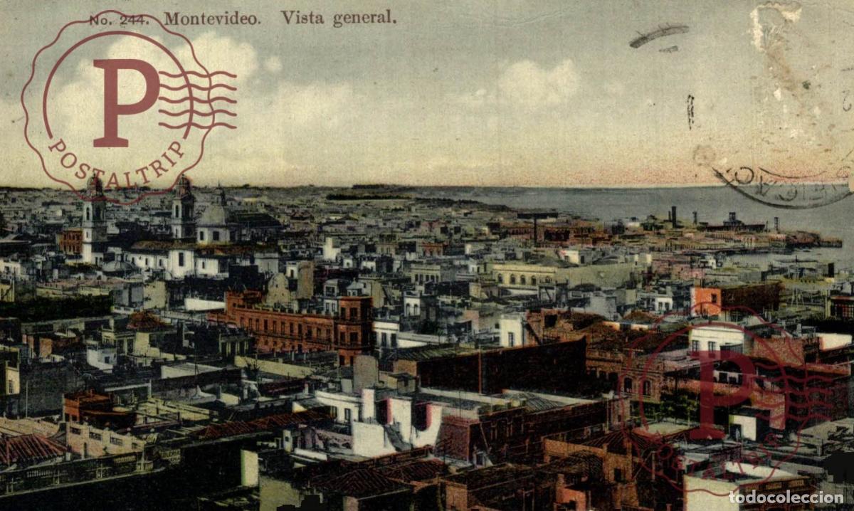 Postales: URUGUAY. MONTEVIDEO. VISTA GENERAL.