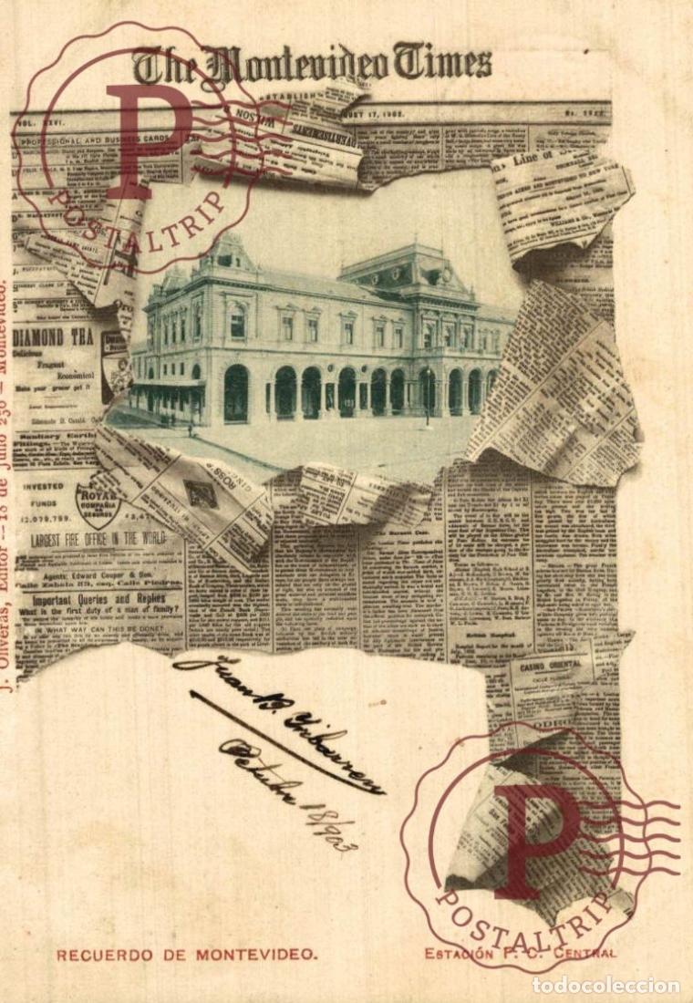 Postales: URUGUAY. MONTEVIDEO TIMES. PERIODICO. NEWSPAPER