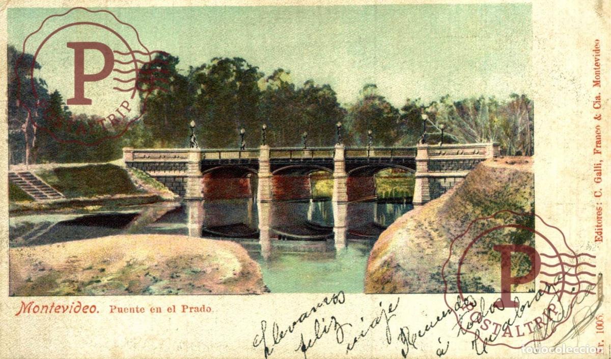 Postales: URUGUAY. MONTEVIDEO PUENTE DEL PRADO