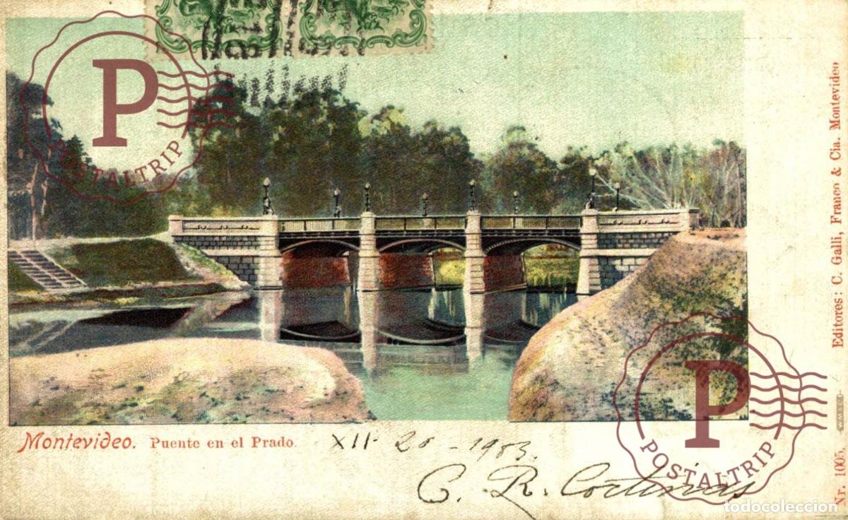 Postales: URUGUAY. MONTEVIDEO PUENTE DEL PRADO