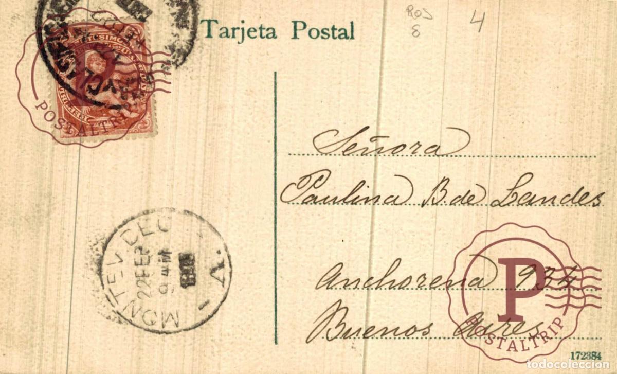 Postales: URUGUAY. MONTEVIDEO. BA&Ntilde;OS DEL SUR. - Foto 2