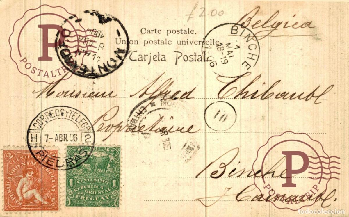 Postales: URUGUAY. MONTEVIDEO. TABLADA. - Foto 2