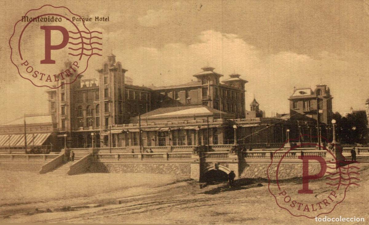 Postales: URUGUAY. MONTEVIDEO. PARQUE HOTEL