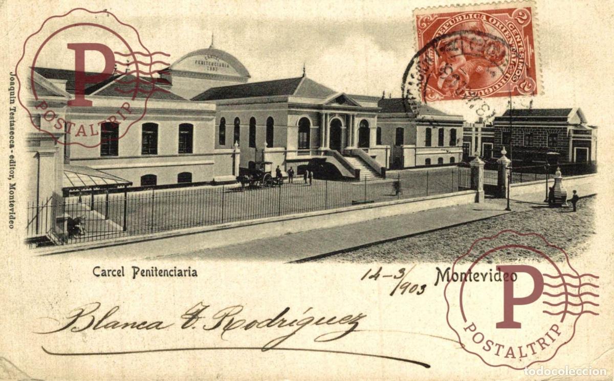 Postales: URUGUAY. MONTEVIDEO. CARCEL PENITENCIARIA. PRISON