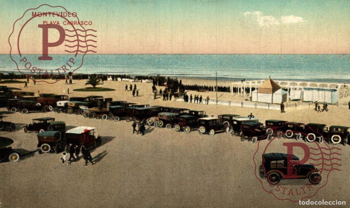 Postales: URUGUAY. MONTEVIDEO. PLAYA CARRASCO.