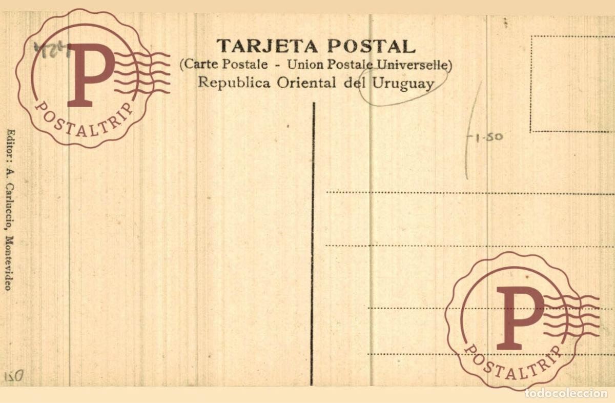 Postales: URUGUAY. MONTEVIDEO. HOTEL CARRASCO. - Foto 2