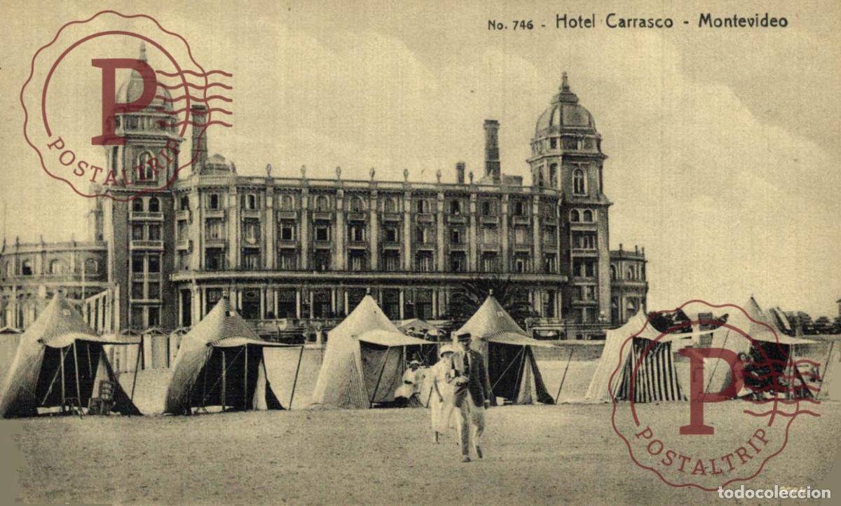 Postales: URUGUAY. MONTEVIDEO. HOTEL CARRASCO.