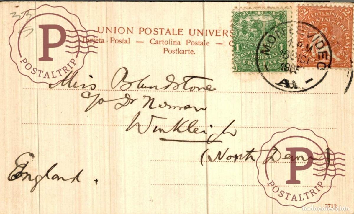 Postales: URUGUAY. HACENDADO. C. GALLI - Foto 2