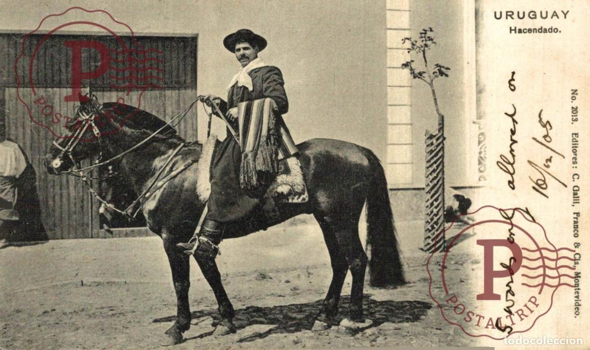 Postales: URUGUAY. HACENDADO. C. GALLI