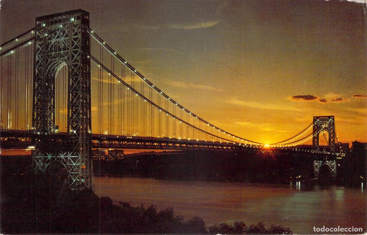 Postales: Postal del Puente George Washington en Nueva York