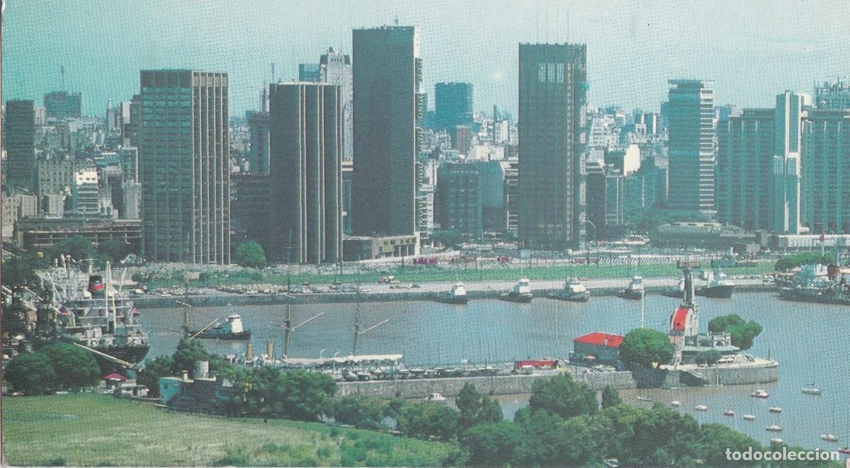 Postales: BUENOS AIRES (ARGENTINA). VISTA PANOR&Aacute;MICA PUERTO Y COMPLEJO EDIFICIO CATALINAS NORTE