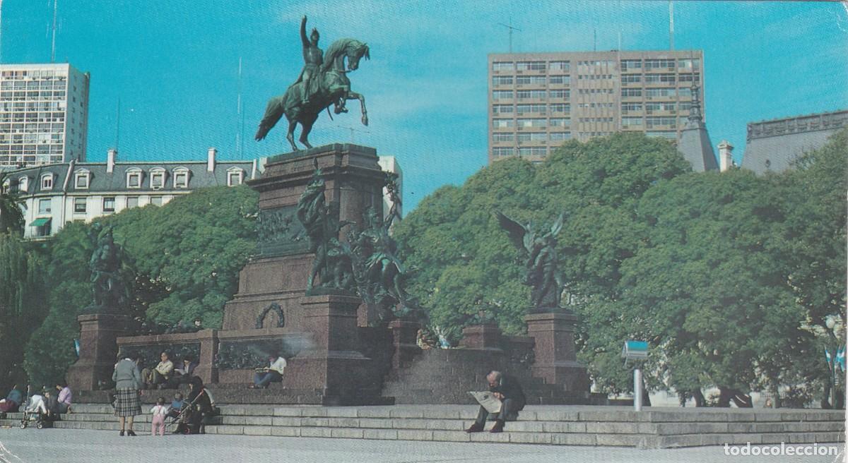 Postales: BUENOS AIRES (ARGENTINA). MONUMENTO AL GENERAL SAN MARTIN
