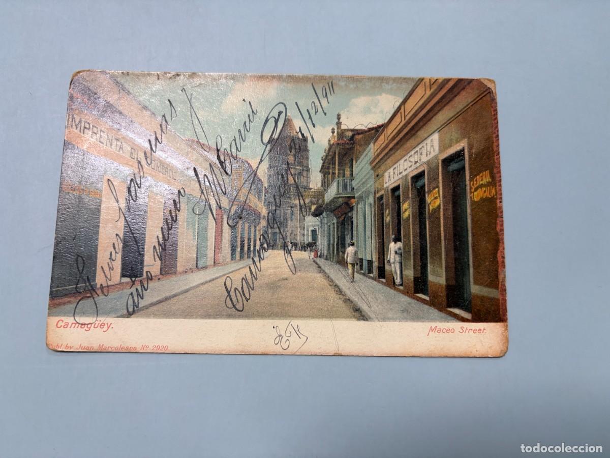 Postales: TARJETA POSTAL - CUBA - CAMAG&Uuml;EY - N&ordm; 2920.- MACEO STREET