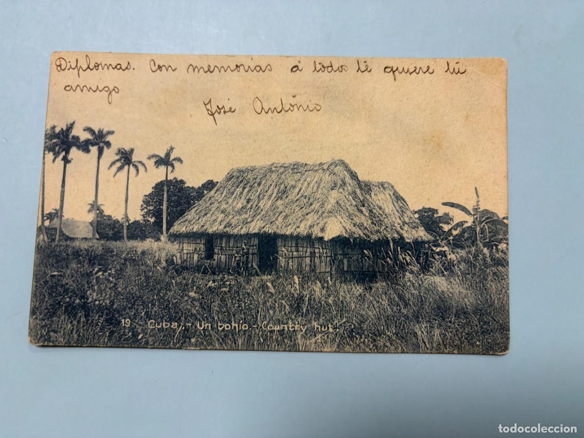 Postales: TARJETA POSTAL - CUBA - 19.- UN BOH&Iacute;O - COUNTRY HUT