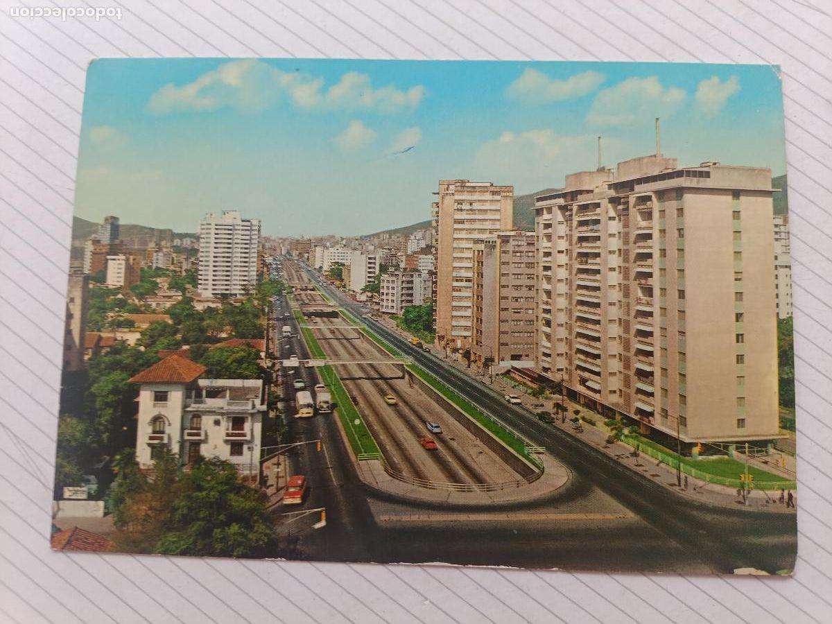 Postales: Venezuela, Caracas, escrita