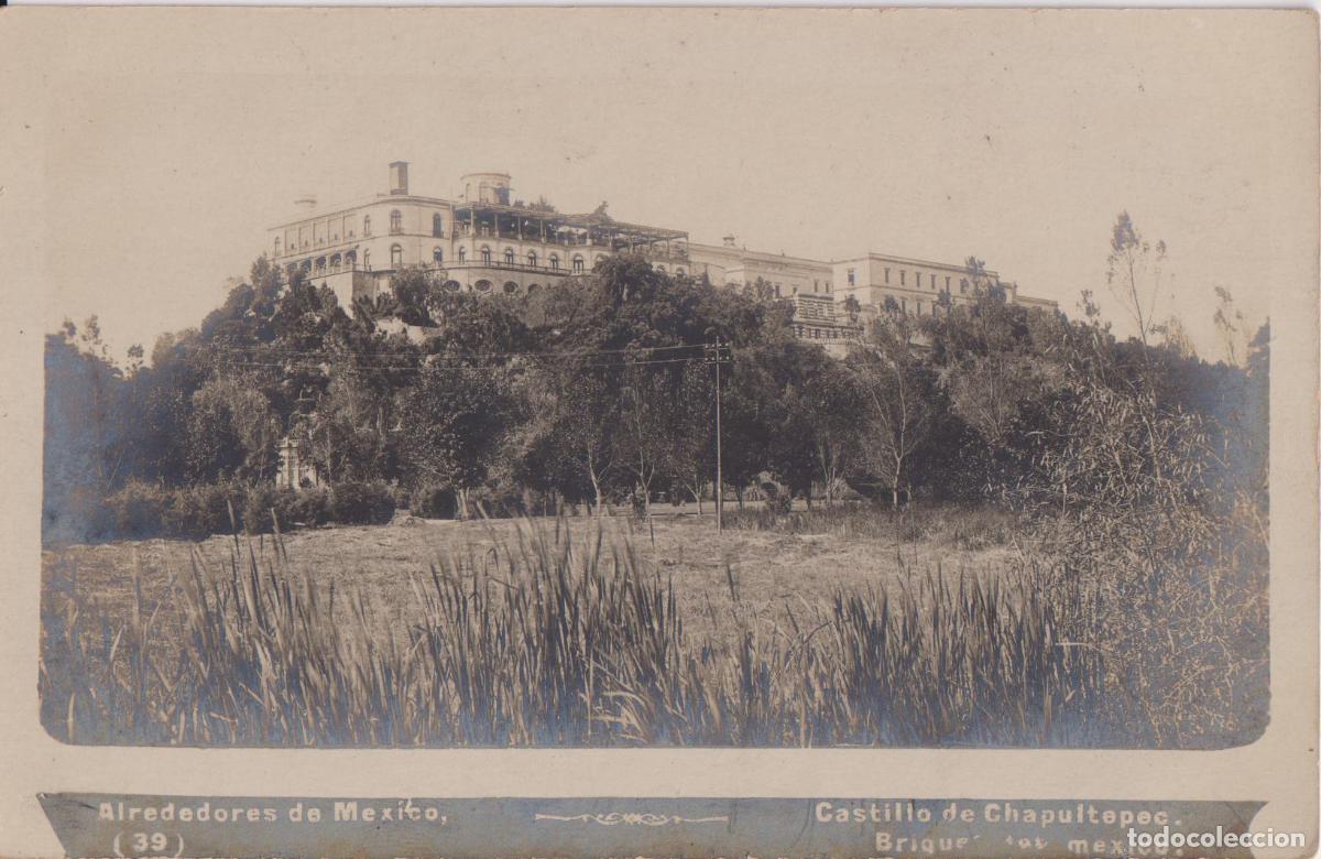 Postales: MEXICO, ALREDEDORES, CASTILLO DE CHAPULTOPEC - S/C - SIN DIVIDIR