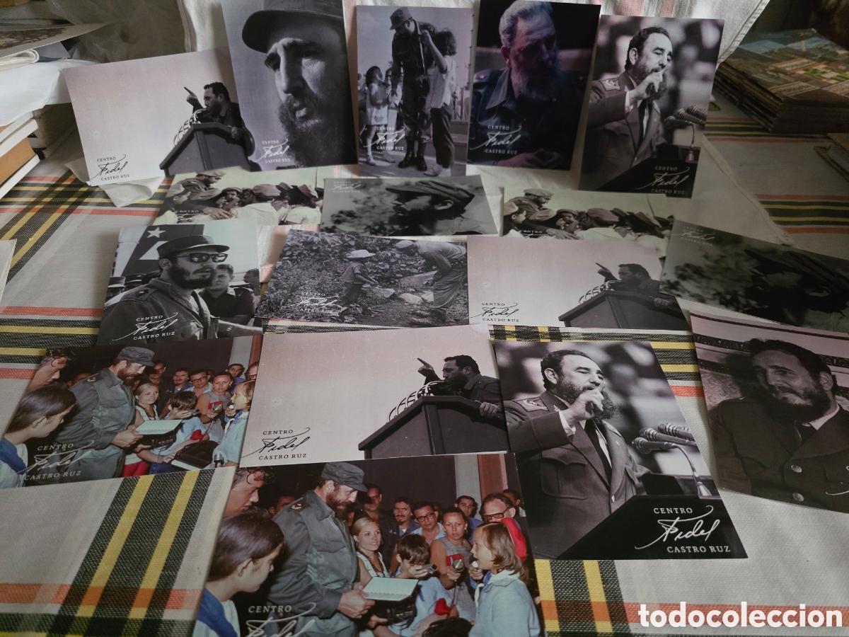 Postales: 20 TARJETAS CON LAS MEJORES INSTANT&Aacute;NEAS DE FIDEL