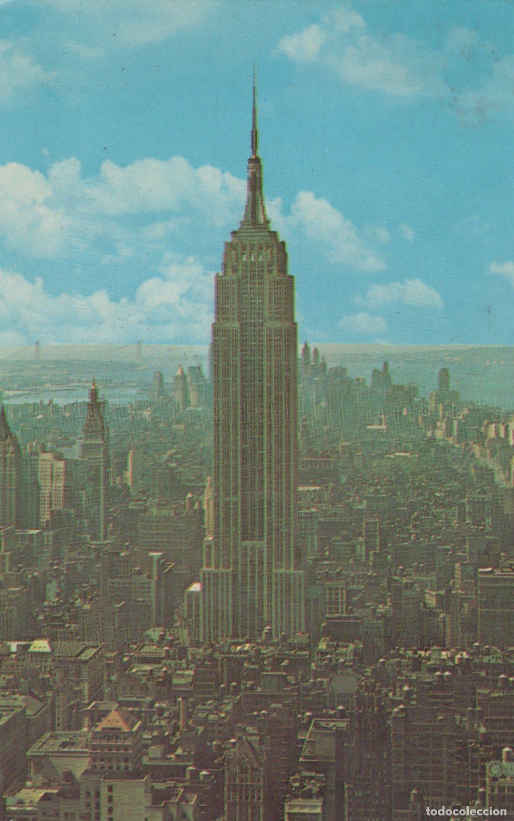 Postcards: USA New York City Empire State Building Architecture *YAK170
