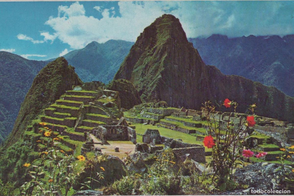 Postcards: Peru Machu Picchu View Parcial la Ciudadela Huaynapicchu Unposted *YAK232