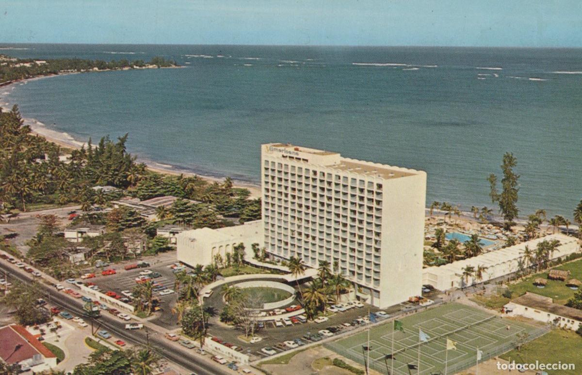 Postcards: Puerto Rico San Juan Americana Hotel Isla Verde Beach *YAK256