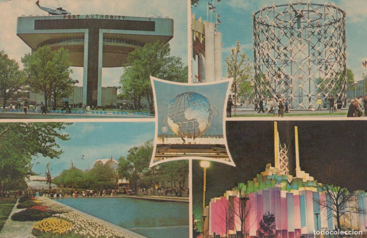 Cartoline: USA New York City Queens World S Fair 1964 1965 Architecture Unposted *YAK243
