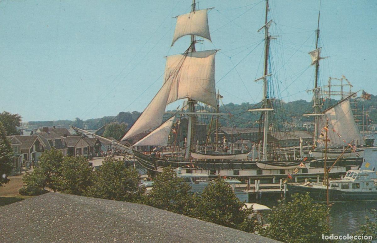 Cartoline: USA Mystic Charles W Morgan Whaleship Seaport Unposted *YAK263