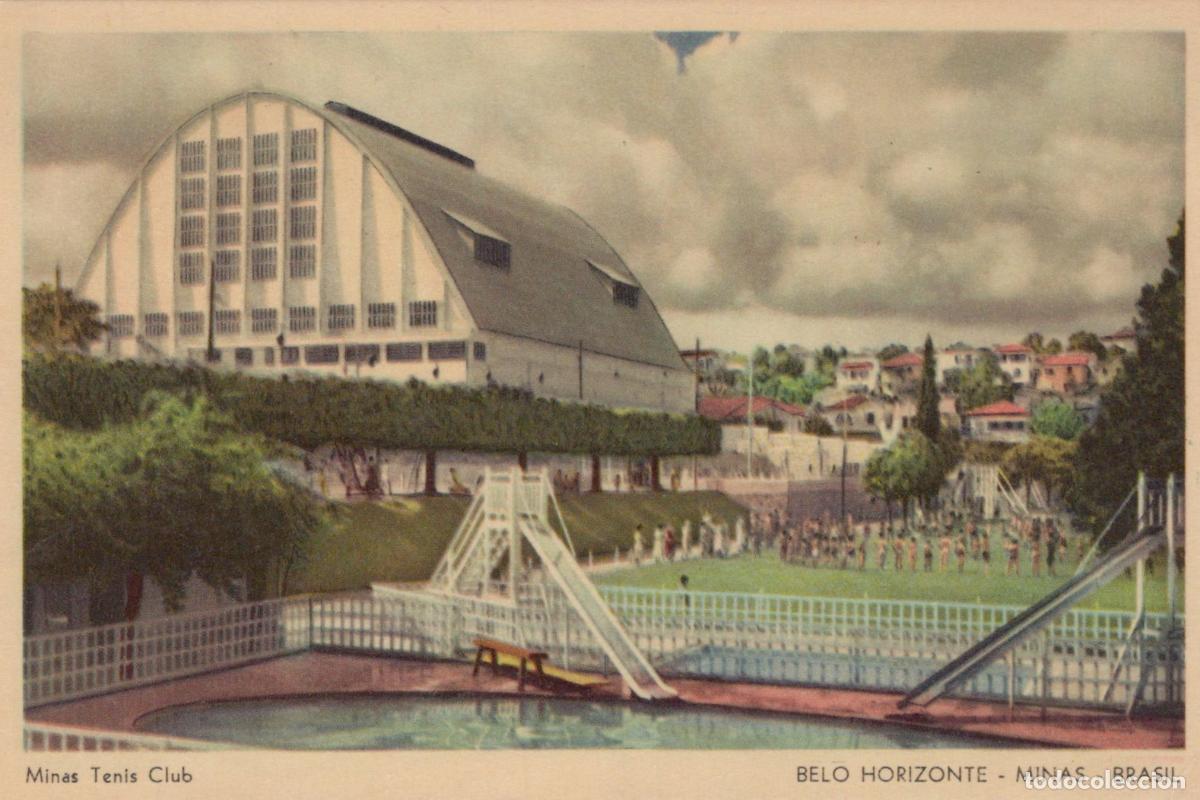 Cartes Postales: Brazil Belo Horizonte Brazil Minas Tenis Club Architecture Unposted *YAK316