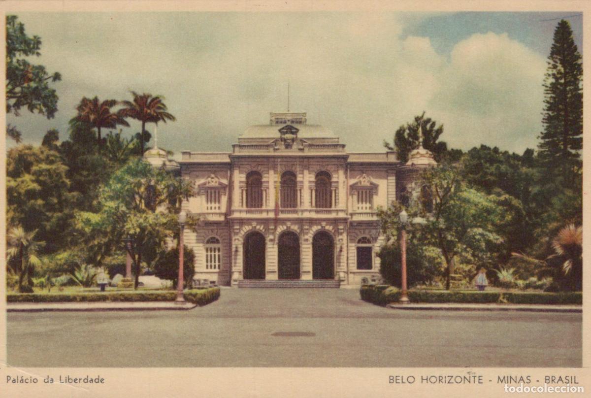 Postales: Brazil Belo Horizonte Brazil Palace Da Liberdade Architecture Unposted *YAK317