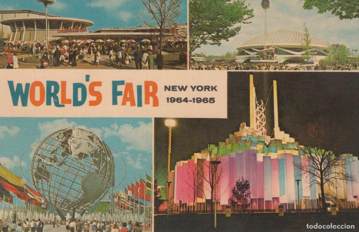 Postales: USA New York Queens World S Fair 1964 1965 Architecture Unposted *YAK240