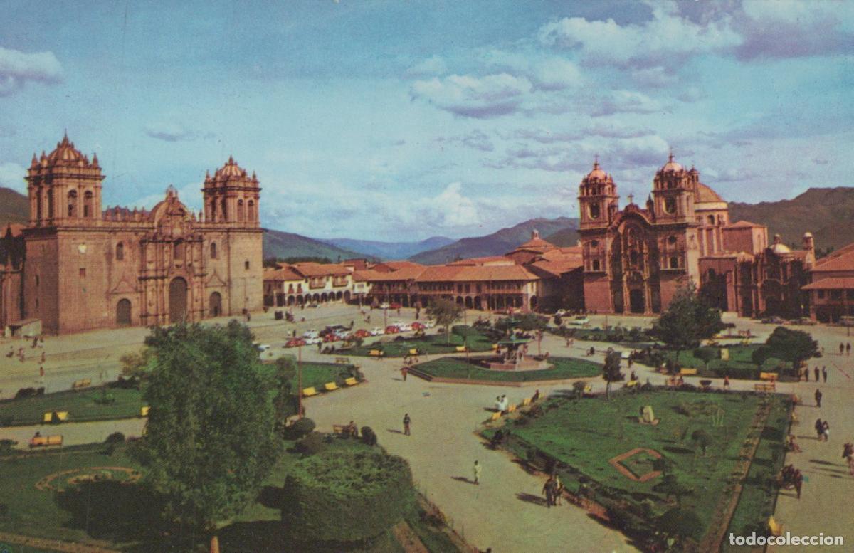 Postales: Peru Cusco Peru Plaza Armas Main Square Architecture Unposted *YAK264