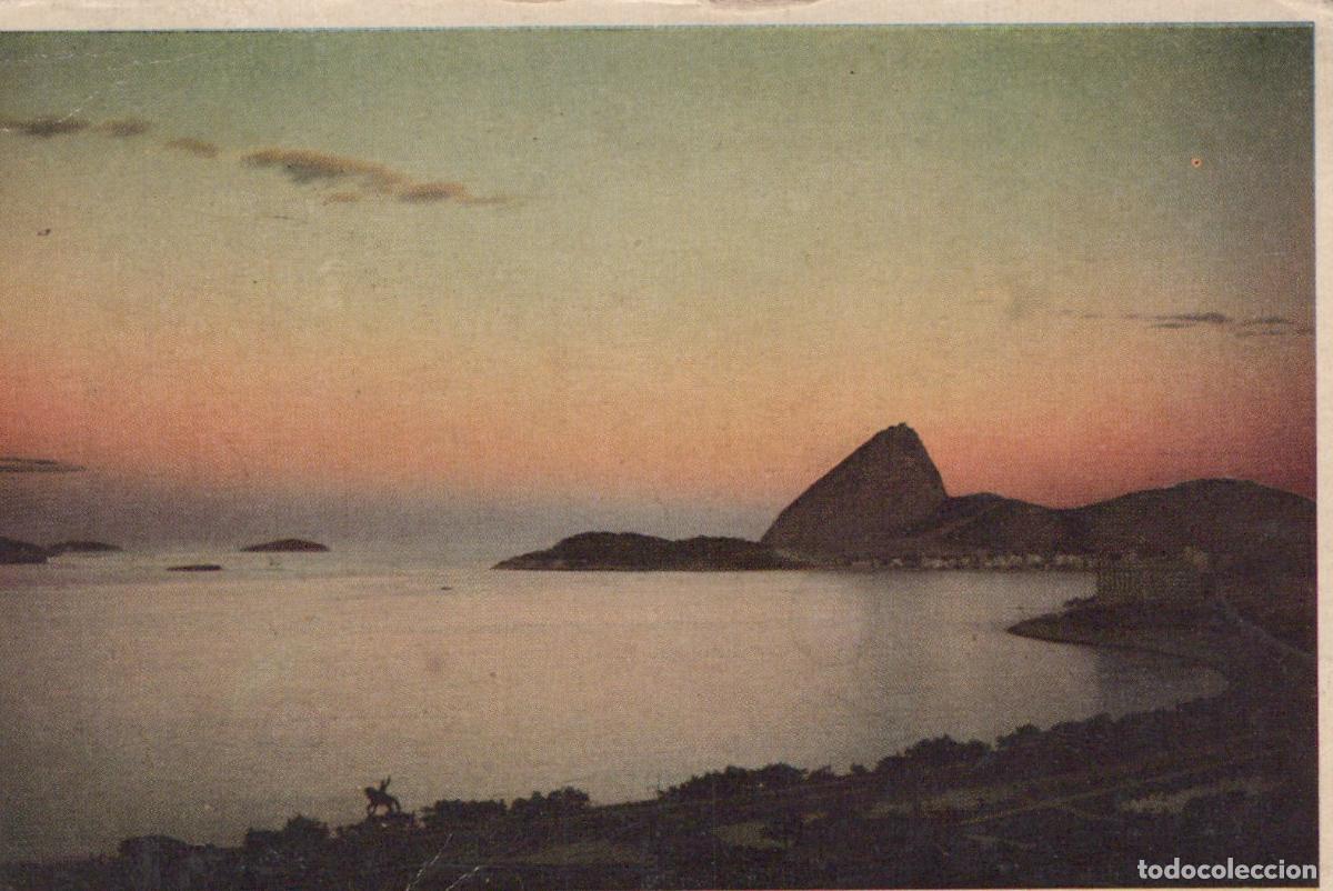 Postales: Brazil Rio Janeiro Sugarloaf Mountain Sunset *YAK315