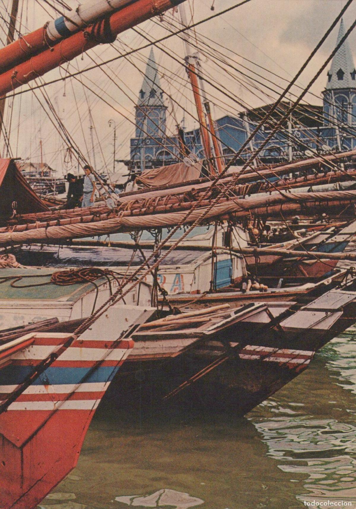 Postales: Brazil Belem Brazil Porto Pesca Com Mercado Ver O Peso Barcos *YAK641