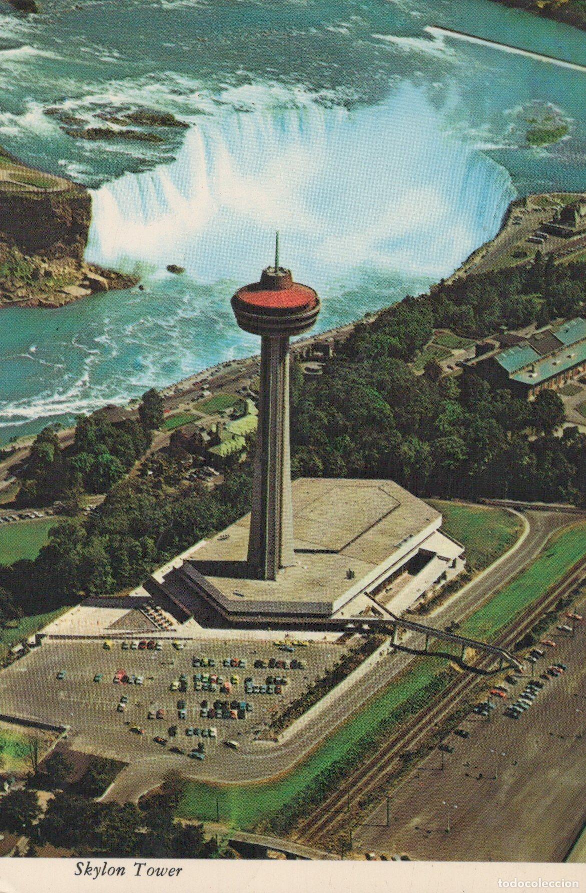 Postales: Canada Niagara Falls Skylon Tower and Horseshoe Falls Unposted *YAK843