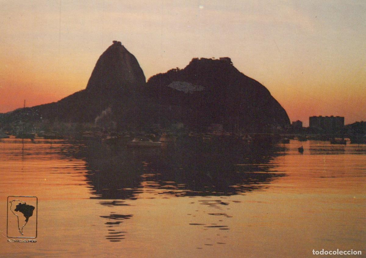 Postales: Brazil Rio de Janeiro Sugar Loaf Mountain Sunrise Landscape Unposted *YAM735