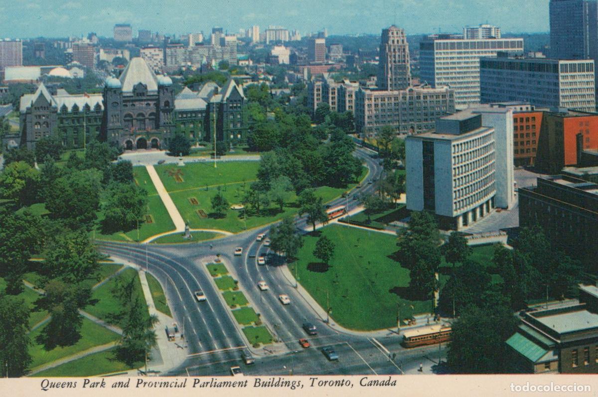 Postales: Canada Toronto Queens Park and Provincial Parliament Buildings Unposted *YAM683