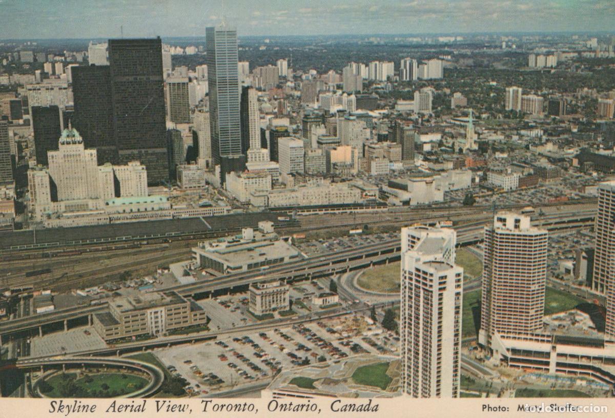 Postales: Canada Toronto Skyline Aerial View Cityscape Buildings Unposted *YAM684