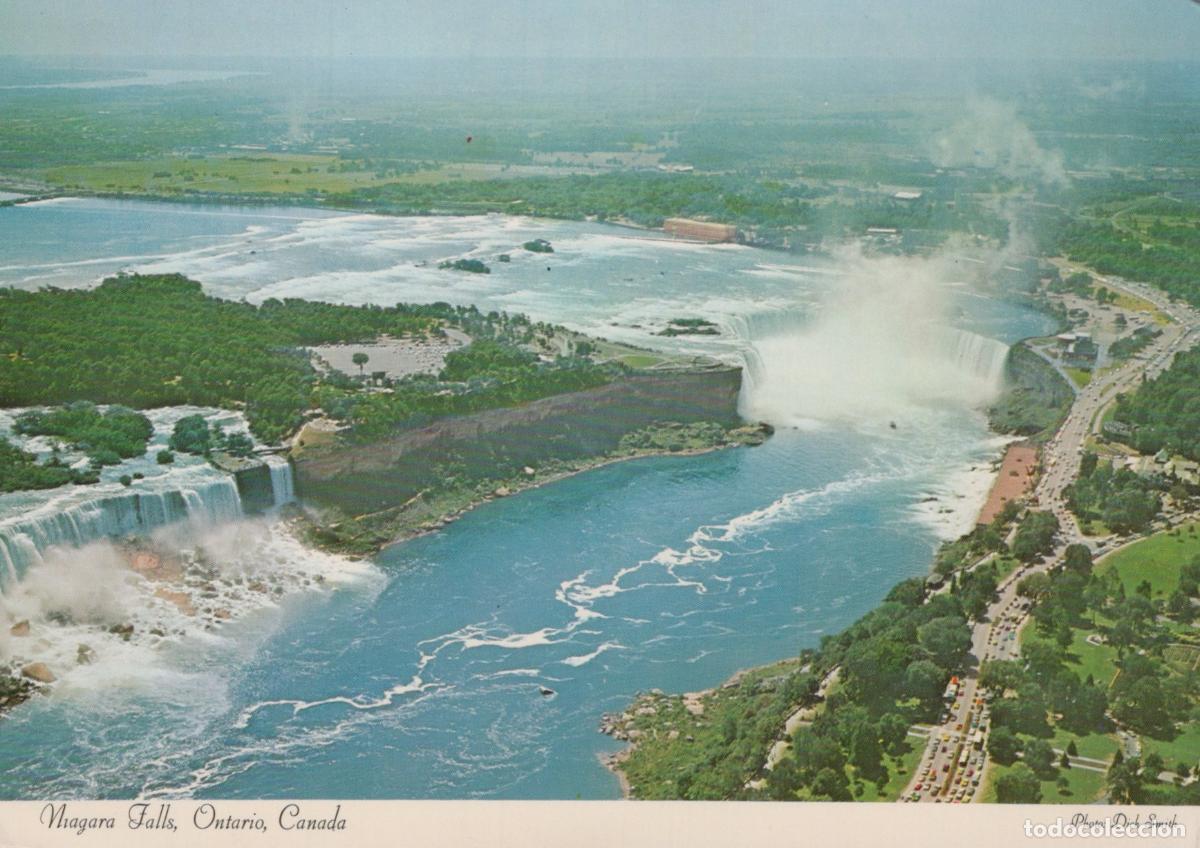 Postales: Canada Niagara Falls Aerial View Horseshoe American Falls Unposted *YAN309