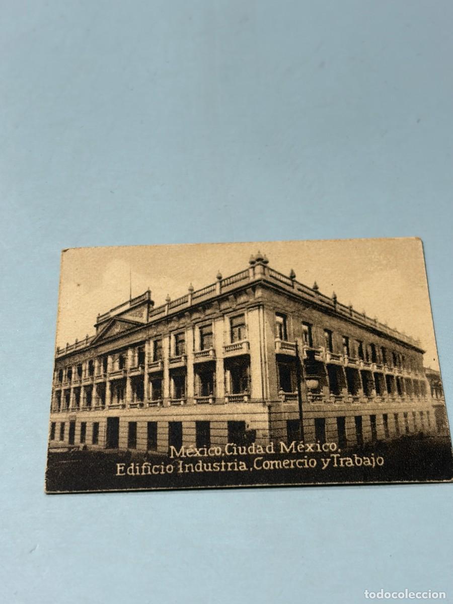 Postales: POSTAL ORIGINAL. D&Eacute;CADA A&Ntilde;OS 30. M&Eacute;XICO.CIUDAD M&Eacute;XICO.EDIFICIO INDUSTRIA. COMERCIO Y TRABAJO N&ordm; 1590