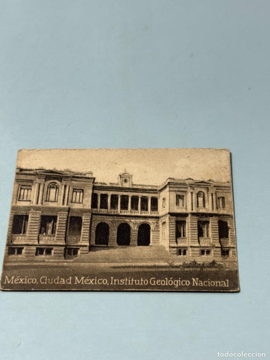 Postales: POSTAL ORIGINAL. D&Eacute;CADA A&Ntilde;OS 30. M&Eacute;XICO. CIUDAD M&Eacute;XICO. INSTITUTO GEOL&Oacute;GICO NACIONAL. N&ordm; 1598